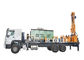 Dieselmotor-Wasser-Bohrung Rig Truck Kaishan-Luftkompressor Yuchai