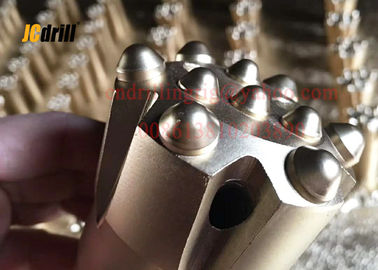 kaufen Tropfen-ballistischer Faden-Knopf-Mittelbohrer für Felsen-Bohrung, 76mm 89mm 102mm on-line-Fertigung