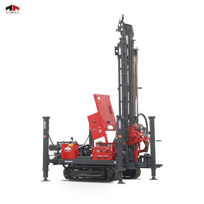 kaufen Crawler-montierte hydraulische Pneumatische Wasserbrunnen Schlammpumpe Bohrloch Rotationsbohrmaschine zum Verkauf Online-Herstellung