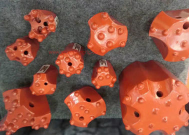 kaufen Gewölbte Erweiterungsfaden-Felsen-Bohrer-/Felsen-Bohrgerät-kugelförmige ballistische Karbid-Form on-line-Fertigung