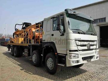 kaufen 400m LKW brachte hydraulische Wasserbrunnenbohrungsausrüstungs-Ölplattform an Online-Herstellung