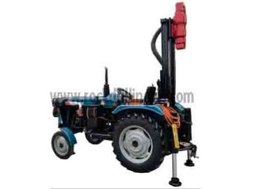kaufen Hydraulischer Traktor angebrachte Wasser-Brunnenbohrungs-Maschinen-tragbare Rad-Ölplattform on-line-Fertigung