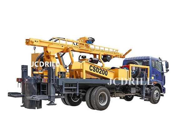 kaufen Volle hydraulische 200 Meter ISO tauschen angebrachte Wasser-Bohrung Rig Machine on-line-Fertigung