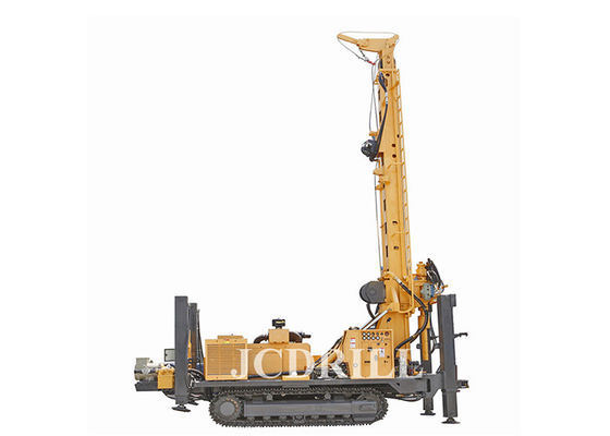 kaufen tragbare Wasser-Brunnenbohrung Rig Machine 1000m Tiefen-Bahn-Cumminss on-line-Fertigung