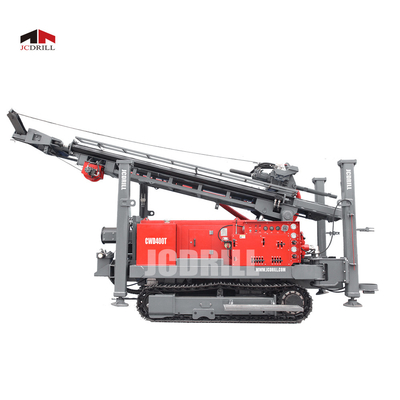 kaufen 400m Tiefe Yuchai-Maschinen-Raupen-Wasser-Brunnenbohrungs-Anlage CWD400 on-line-Fertigung