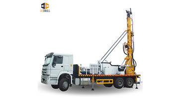 kaufen Borehole CSD400 Portable Hydraulic Water Well Drilling Rig Truck Mounted on-line-Fertigung