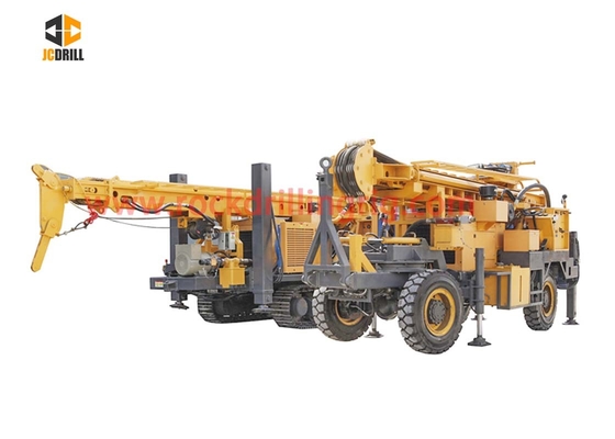 kaufen Anhänger angebrachte hydraulische Wasser-Brunnenbohrung Rig Farming Machinery Cms TWD600 on-line-Fertigung