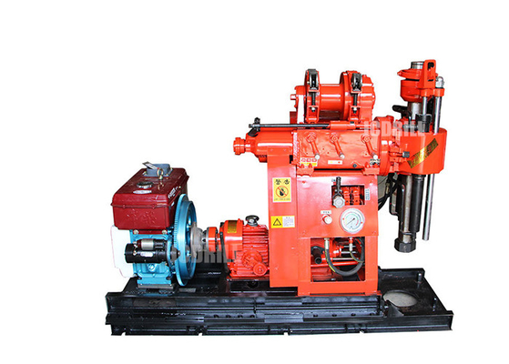 kaufen Dieselmotor Portabler Wasserbohrer Schlitten montiert Rotary 180m on-line-Fertigung