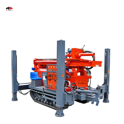 kaufen 200m Tiefen-Wasser-Brunnenbohrungs-Rig Crawler Rotary Portable Diesel-Felsen on-line-Fertigung
