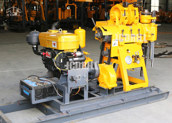 kaufen Diesel-tragbare Bohrung Rig For Water Well 180meters 75mm on-line-Fertigung