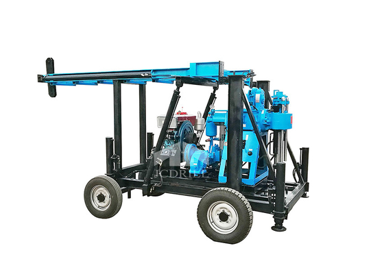 kaufen Wasser-Brunnenbohrungs-Rig Four Wheels Type Mud-Pumpe des Leichtgewichtler-200m on-line-Fertigung