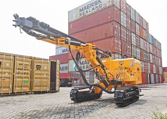 kaufen Volle hydraulische 152mm Felsen-Bohrung Rig Blasting Mining Machine der Bahn- on-line-Fertigung
