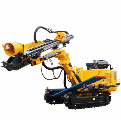 kaufen Hydraulische DTH Felsen-Ölplattform Cummins Engine Drived für 40m Tiefen-Steinbruch und Bergbau on-line-Fertigung