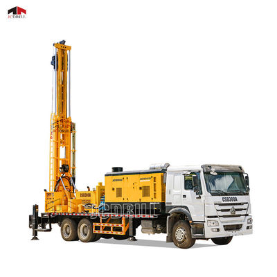 Gut brachte hydraulischer LKW 93kw Wasser-Bohrung Rig For Agriculture an