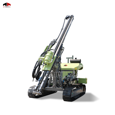Ein guter Preis. Versatile Pneumatische Diesel-Leistung DTH und Auger-Bohrfläche Kompaktbohrgerät Online