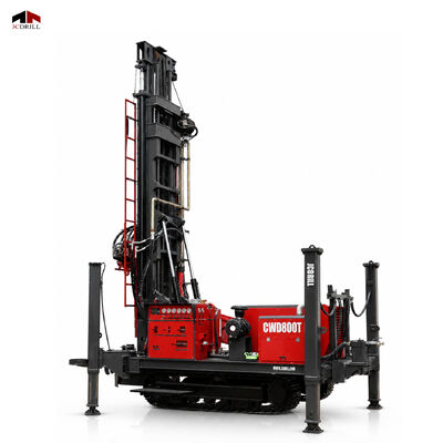 Ein guter Preis. CWD800T Crawler Hydraulic Water Well Drilling Rig für die Tiefenbohrung Online