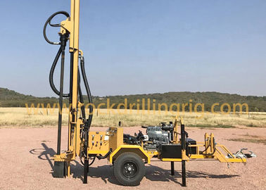 Ein guter Preis. 200m Anhänger angebrachte Wasser-Brunnenbohrungs-Anlage mit Dieselmotor-Wasser-Brunnenbohrungs-Anlage Online