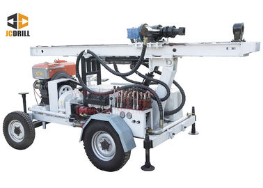Ein guter Preis. Energie-Wasser-Brunnenbohrungs-Anlage Dth der Maschinen-24kw Bohrmaschine-Anhänger angebracht Online
