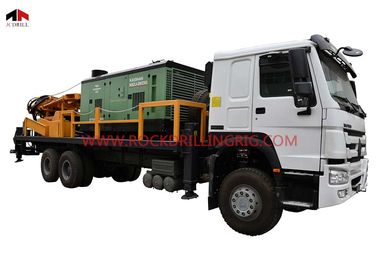 Ein guter Preis. 20T Bohrloch-Wasser-Brunnenbohrungs-Anlagen-Maschine der Luft-DTH hydraulische mit Luftkompressor Online