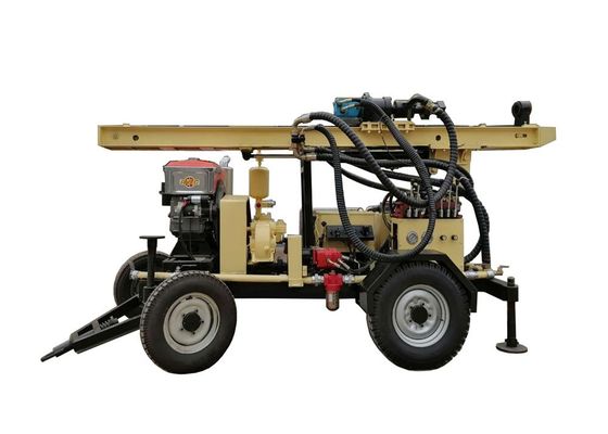 Ein guter Preis. 110m Bohrloch-Felsen-Bohrung Rig Equipment For Water Well Online