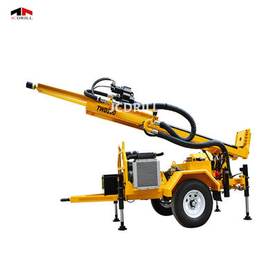 Ein guter Preis. Voller hydraulischer Dieselmotor-Anhänger angebrachte Ölplattform des Felsen-TWD200 Online