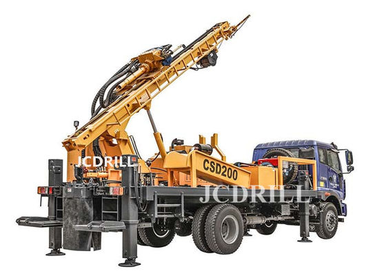 Ein guter Preis. 200m tiefer Wasser-Brunnenbohrungs-LKW Bohrloch-CSD200 Online