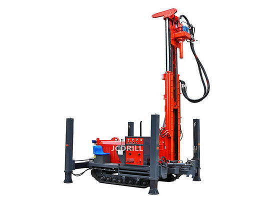 Ein guter Preis. Angebrachtes Bohrgerät Rig With Mud Pump Dth 200m hydraulische Bahn Online