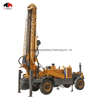 Ein guter Preis. Trailer angebrachte Luft Dth-Bohrloch-Wasser-Brunnenbohrung Rig Machine 300m Online