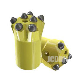Ein guter Preis. Sich verjüngende Felsen-Bohrhammer-Bohrer, kugelförmige ballistische Knopf-Stückchen 7 Grad Online