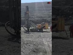 JC900 Hydraulische Crawler Montierte Felsbergbau 9500 Kg DTH Bohrmaschine